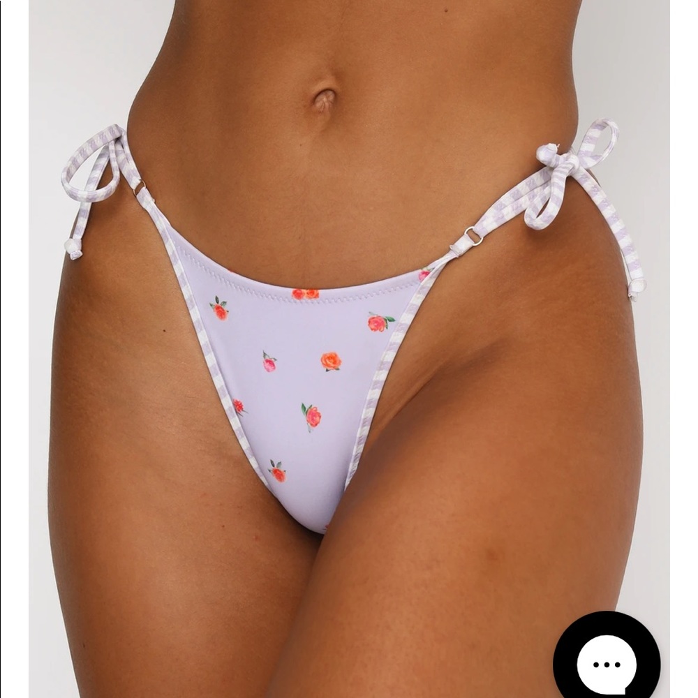 NWT White Fox Boutique Play It Cool Bikini Bottom